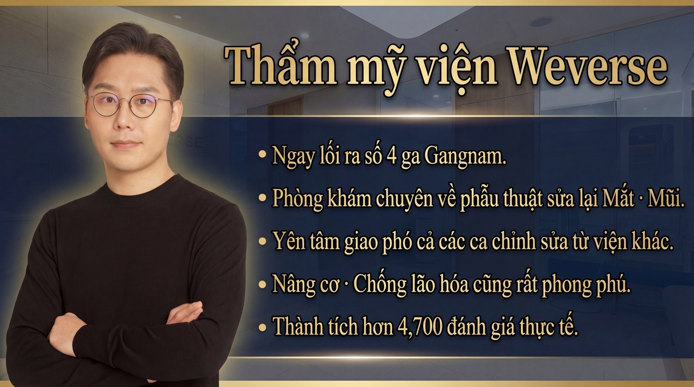 Uverse Plastic Surgery - Phòng khám chuyên phẫu thuật lại mắt và mũi