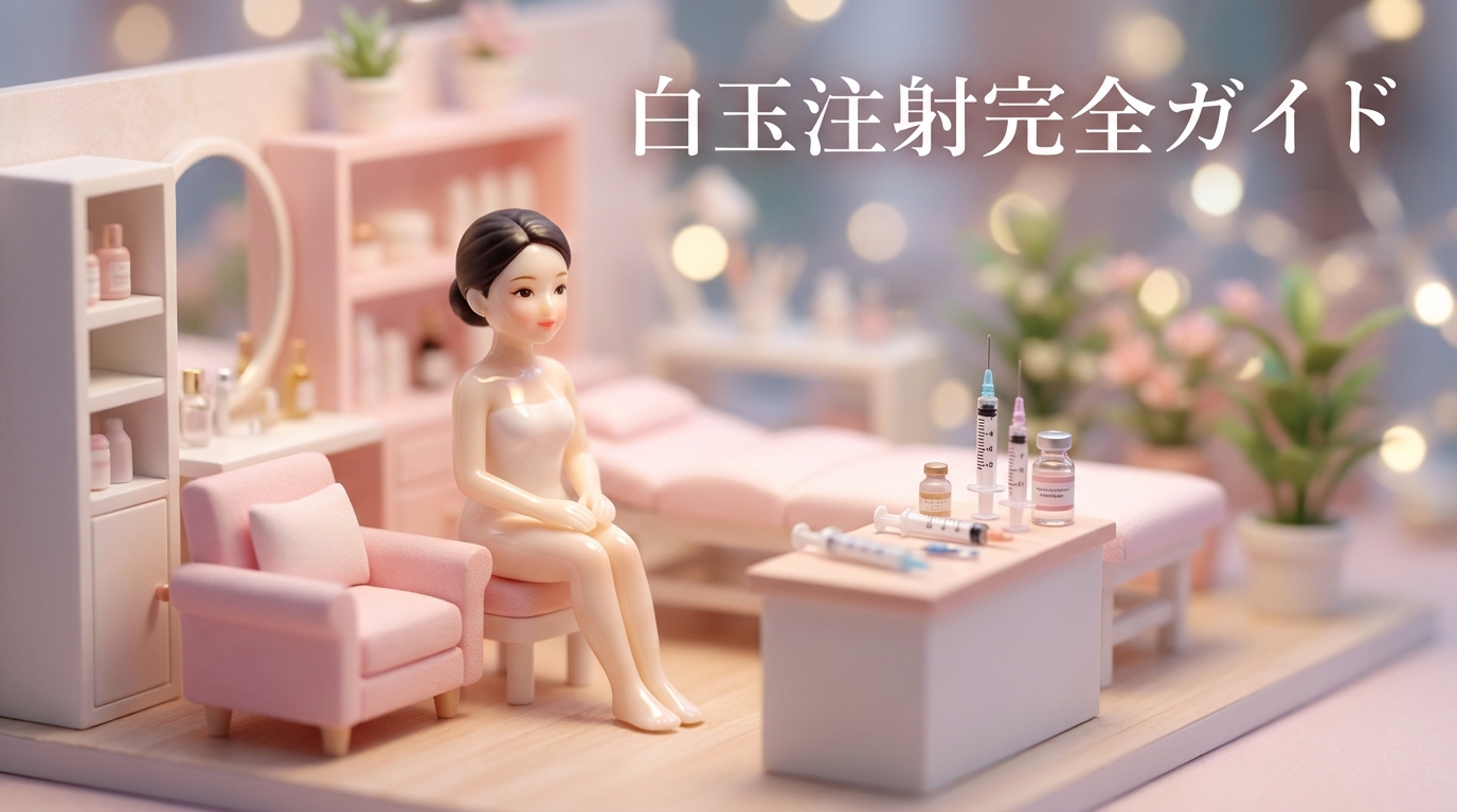 Hướng dẫn đầy đủ về tiêm truyền trắng da｜Giải thích chi tiết về hiệu quả làm trắng, số lần và tác dụng phụ của glutathione